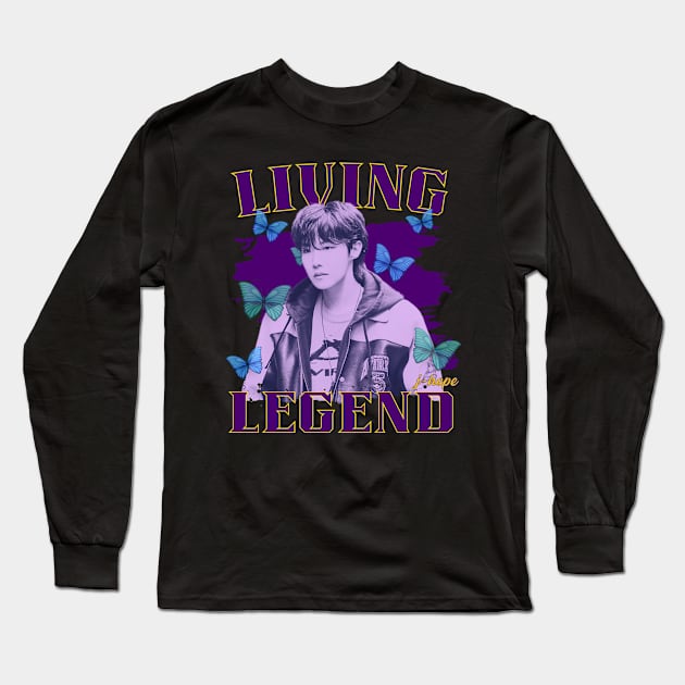 Living Legend j-hope BTS Long Sleeve T-Shirt by wennstore